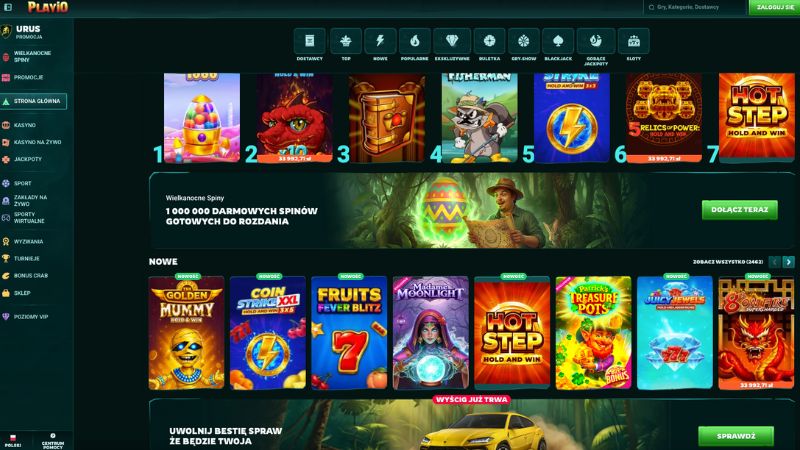 Playio kasyno online recenzja